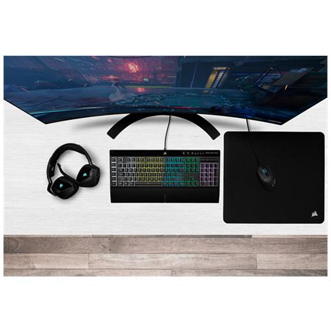 K55 RGB PRO tastiera Gaming USB QWERTY Spagnolo Nero - Foto 2