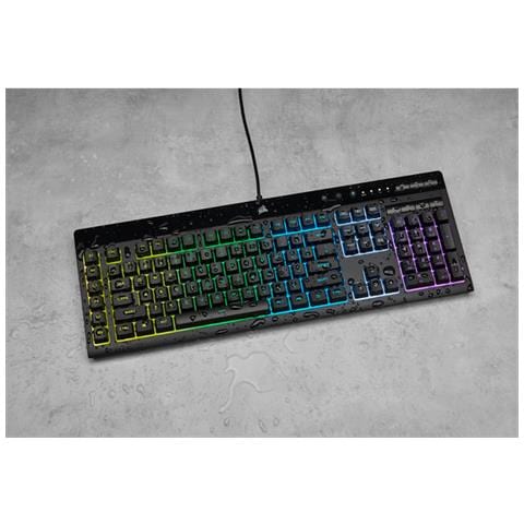 K55 RGB PRO tastiera Gaming USB QWERTY Spagnolo Nero - Foto 14