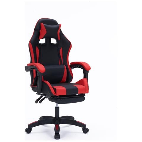 Altair Sedia Da Gioco Ergonomica Nera E Rossa - Foto 8