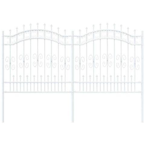 Recinzione da giardino Bianco 165 cm - Foto 1