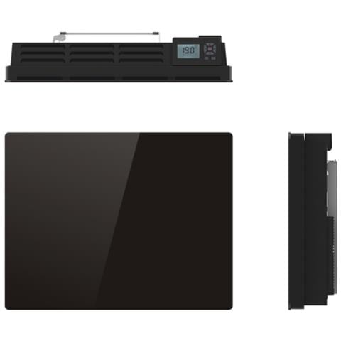 Radiatore Elettrico a Inerzia Secca Cetroceramica Potenza 1500 W Nero BAT-HT15HB - Foto 2