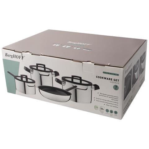 Set Di Pentole In Acciaio Inox Da 3 Pezzi - 1111051 - Foto 5