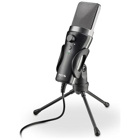 MS120 USB Nero Microfono per podcast - Foto 1