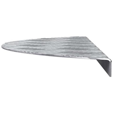 Dischi Quadrati 5 pcs Argento 60 x 18 cm Alluminio - Foto 5
