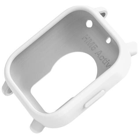 Custodia Protettiva In Silicone Bianca Compatibile Con Redmi Watch 5 Lite - Foto 2