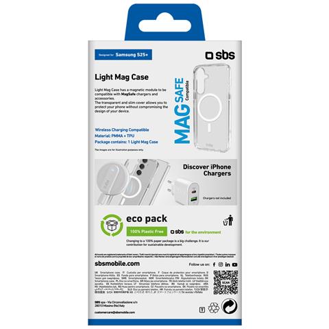 TELIGMAGSAS25PT custodia per cellulare 17 cm (6.7") Cover Trasparente - Foto 3