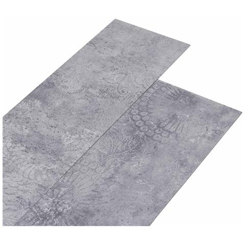 Tavole per Pavimenti 18 pcs Grigio 5,26 m² PVC - Foto 1