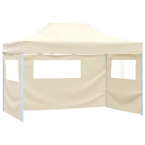 Tenda Party Crema 291 x 431 x 315 cm Tessuto Oxford - Foto 1