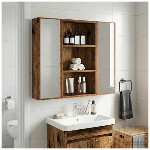 Armadio da bagno a muro Legno vecchio 40 x 14 x 70 cm - Foto 2