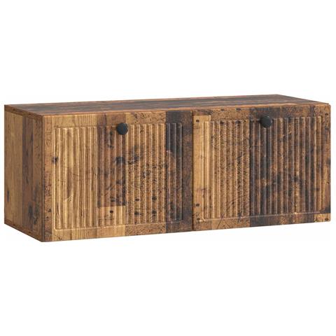 Mobile Porta TV da Muro Legno antico 78,5 x 31 x 30 cm - Foto 1