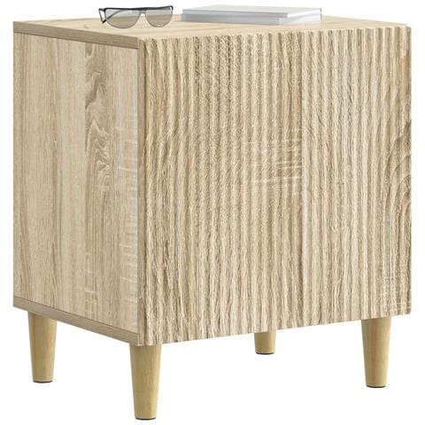 Armadio da Notte 2 pcs Rovere Sonoma 43 x 34,5 x 50 cm - Foto 2