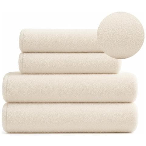 Set di asciugamani Diana 2+2 - Ecru - 100% cotone - Design moderno - Elevata assorbenza - Foto 5