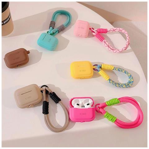 Custodia Apple Airpods Pro 1/2"" - Marrone Chiaro - Foto 2