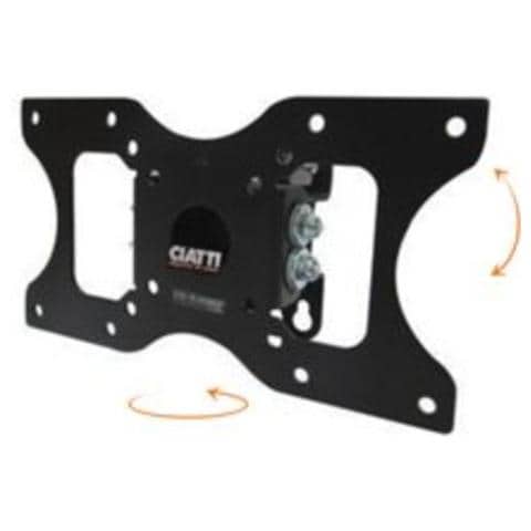 Supporto da parete per TV 10"-32" Portata max 20 kg Colore Nero - Foto 3