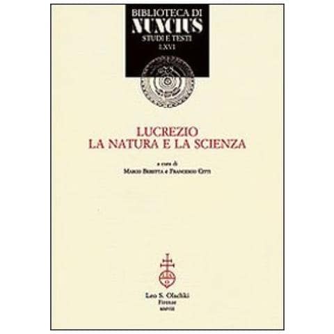 M. Beretta - Lucrezio, la natura e la scienza - Foto 2