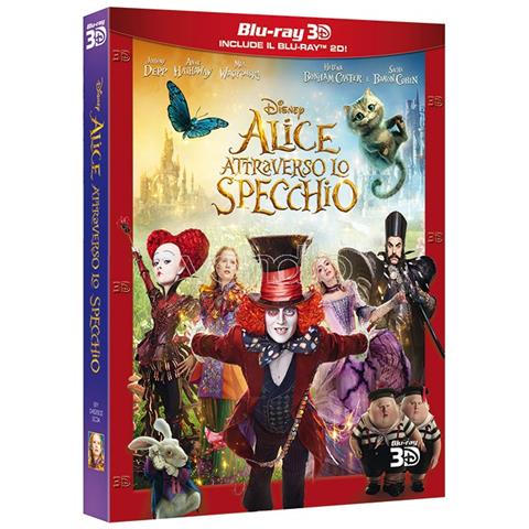 Alice Attraverso Lo Specchio (3D) (Blu-Ray+Blu-Ray 3D) - Foto 3
