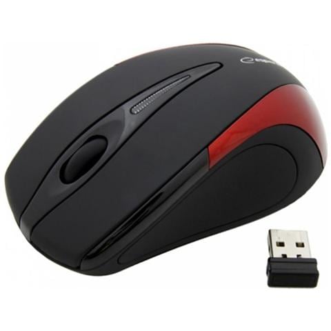 Mouse Ottico Wireless 3d 2.4ghz Antares Rosso - Foto 1