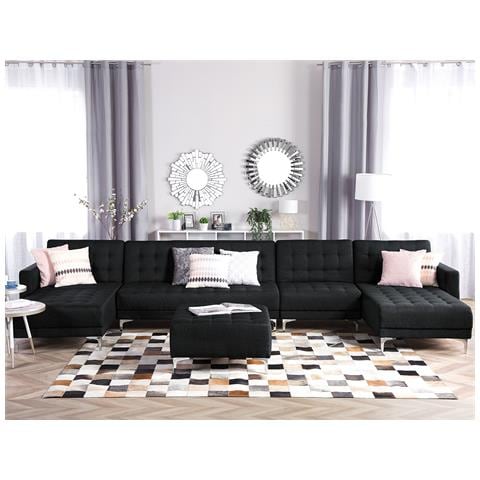 Divani Xxl Aberdeen Grigio Grafite Reversibile - Foto 13