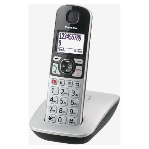 Panasonic Kx-tge510gs Telefono Telefono Dect Nero, Argento Identificatore Di Chiamata - Foto 1