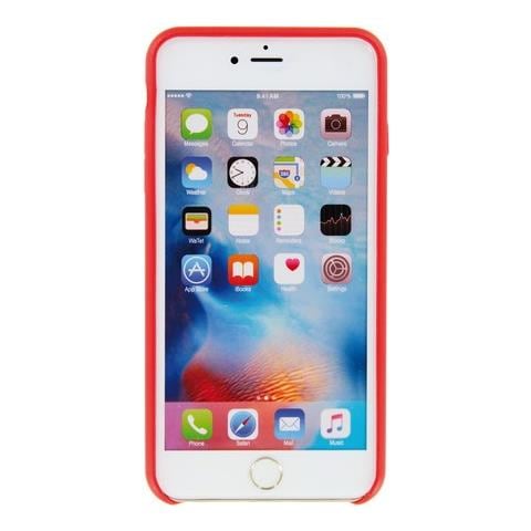 Skin, Cover In Similpelle - Apple Iphone 6 Plus / 6s Plus - Rosso - Foto 3