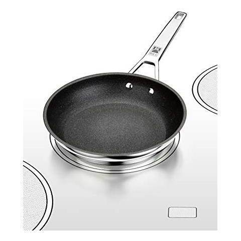 Bra Connect - Padella In Alluminio Pressofuso Antiaderente Profile E Tecnologia Bi-clad, Adatta A Tutti I Tipi Di Piani Cottura, Compresa Induzione, Senza Pfoa, Spernatore 4,5 Mm 24 - Foto 1