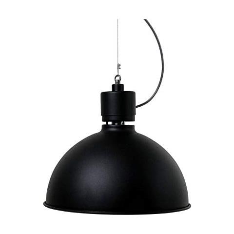 Belid Magnum - 1 Luce Cupola Sospensione Soffitto Struttura Nera, E27 - Foto 1