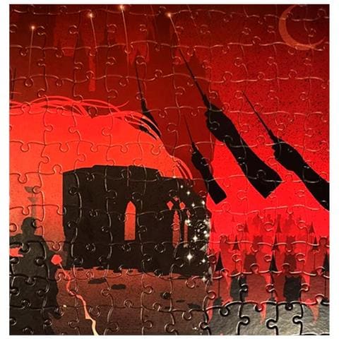 Puzzle 1000 Pezzi Segreto Horcrux Wizarding Da Assemblare, Nero / Rosso - Foto 2