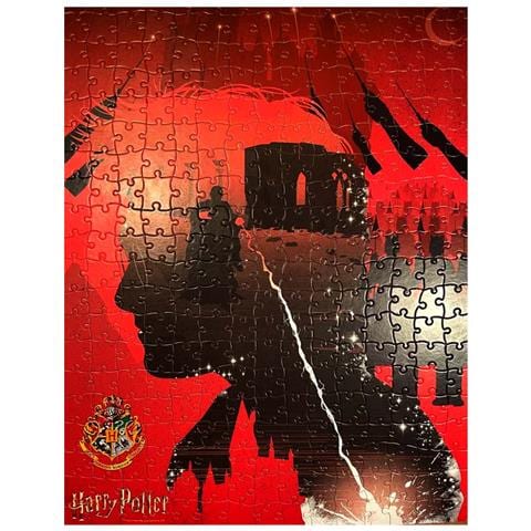 Puzzle 1000 Pezzi Segreto Horcrux Wizarding Da Assemblare, Nero / Rosso - Foto 6