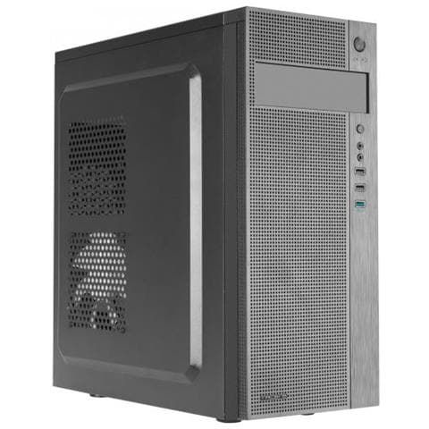Mid-tower Ferrox Atx Ultra Silenzioso Nero - Foto 1