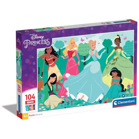 Supercolor Disney Princess Puzzle 104 pz Cartoni - Foto 1