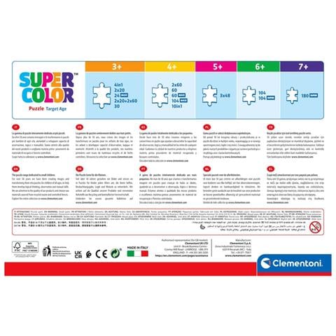 Supercolor Disney Princess Puzzle 104 pz Cartoni - Foto 3