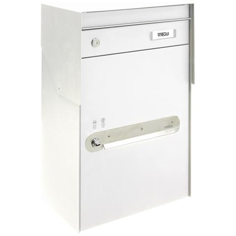 Bigpack Mail Ep2011 Cassetta Postale In Acciaio Per Posta E Pacchi Grandi, Cassetta Deposito Pacchi, Bianca - Foto 1