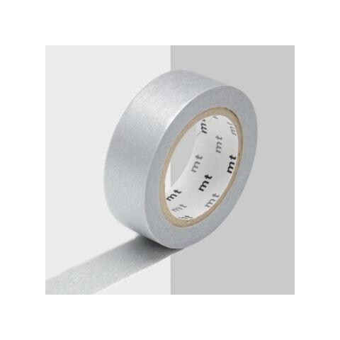 Nastro Adesivo Decorativo Monocolore - Argento - 1,5 Cm X 7 M - Foto 1