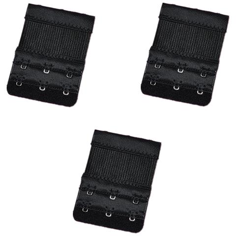 3 Cinghie Di Estensione Del Reggiseno Black - Foto 7