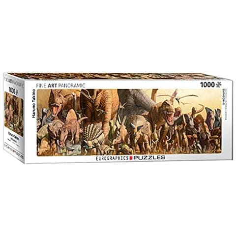Puzzle Dinosaurs Di Haruo Takino Da 1000 Pezzi - Foto 1