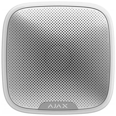 Sirena Da Esterno Ajax Streetsiren Senza Fili 868mhz Wireless Colore Bianco - Foto 1