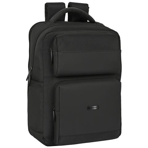 Zaino Per Portatile Sevilla Fútbol Club Premium 15,6'' Nero (31 X 44 X 13 Cm) - Foto 1
