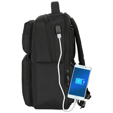 Zaino Per Portatile Sevilla Fútbol Club Premium 15,6'' Nero (31 X 44 X 13 Cm) - Foto 2