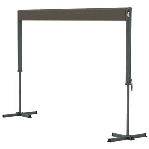 Tenda Manuale A Doppia Pendenza 4 X 1,5/1,5 M In Poliestere Color Tortora Iseo - Foto 2