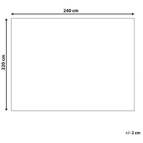Copriletto Cotone Tortora 220 X 240 Cm Chagyl - Foto 2