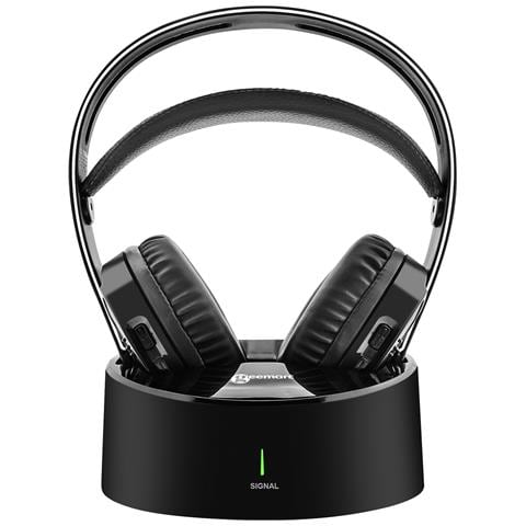 Cuffie Tv Per Anziani Cl7500 Audio Amplificato Confortevoli, Nero - Foto 1