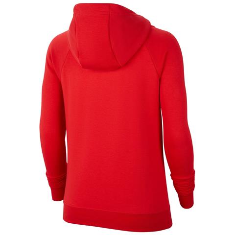 Felpa Con Cappuccio Fleece Cw6957-657 Donna Taglia Xl Colore Rosso - Foto 4