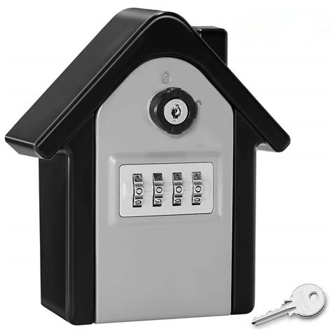 Cassetta Di Sicurezza Antifurto Di Tipo Piccola Casa Per L'ufficio Della Fabbrica Del Magazzino Dell'azienda Domestica Grey - Foto 1