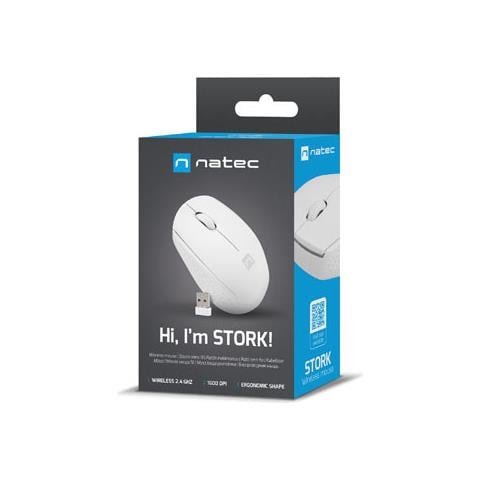 STORK mouse Casa Ambidestro RF Wireless + USB Type-A Ottico 1600 DPI - Foto 6