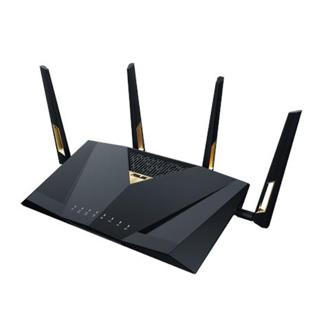 Rt-be88u Router Wireless 10 Gigabit Ethernet Dual-band (2.4 Ghz / 5 Ghz) Nero, Grigio - Foto 3