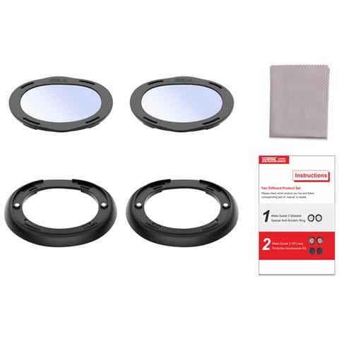 Montatura Per Lenti Graduate Meta Quest 3 Trasparenti (sono Necessarie Lenti Fornite Dall'utente) - Foto 1