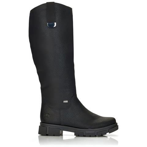 Black Casual Closed Boots Stivaletti Sintetico E Tessile Scarpe Donna Nero Eu 37, Y7190-00 - Foto 2