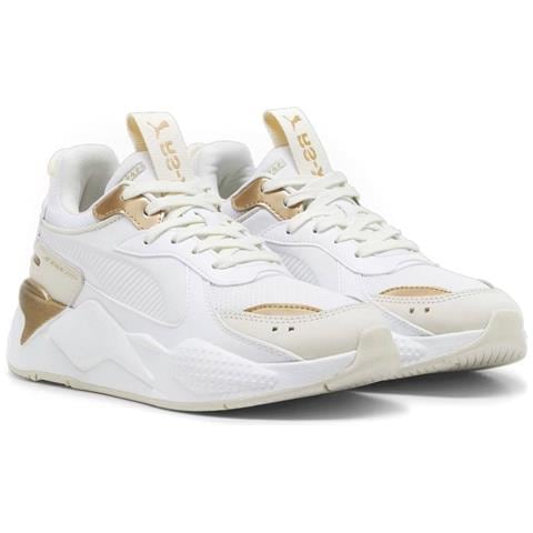 Rs-x Leisure Trainers White Warm White Sneakers Sintetico E Tessile Scarpe Donna Bianco Eu 36, 396393 01 - Foto 1
