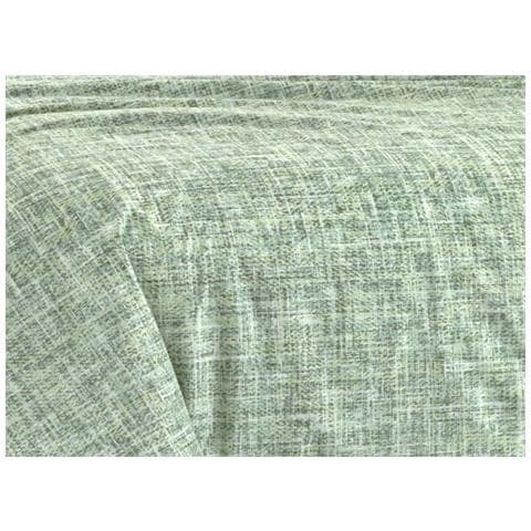 Copripiumino Sacco Piumone 100% Cotone Made In Italy Disegno Canva Piazza E Mezza Verde - Foto 2