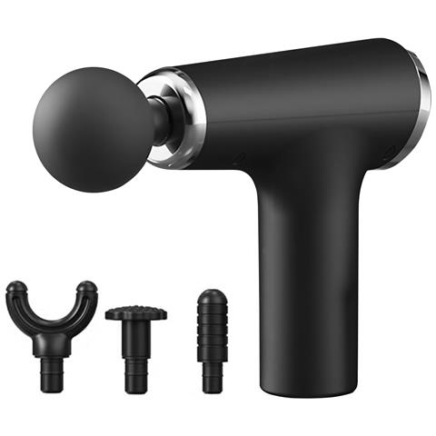 Mini Pistola Fascia Per Massaggio Muscolare Con 6 Intensità E 4 Teste Di Massaggio. - Foto 1